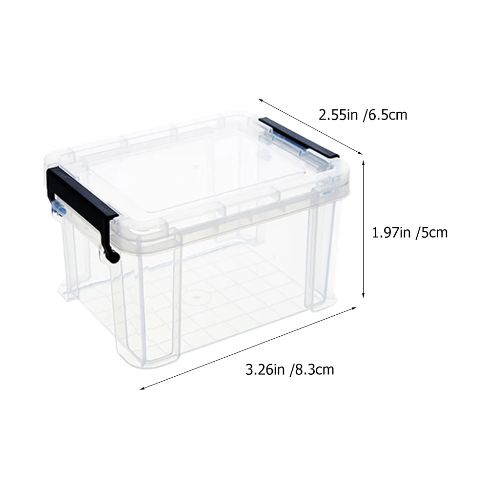 5 Pcs Tote Bags Storage Boxes Mini Sundries Organizer Pp Plastic Bins with Lids