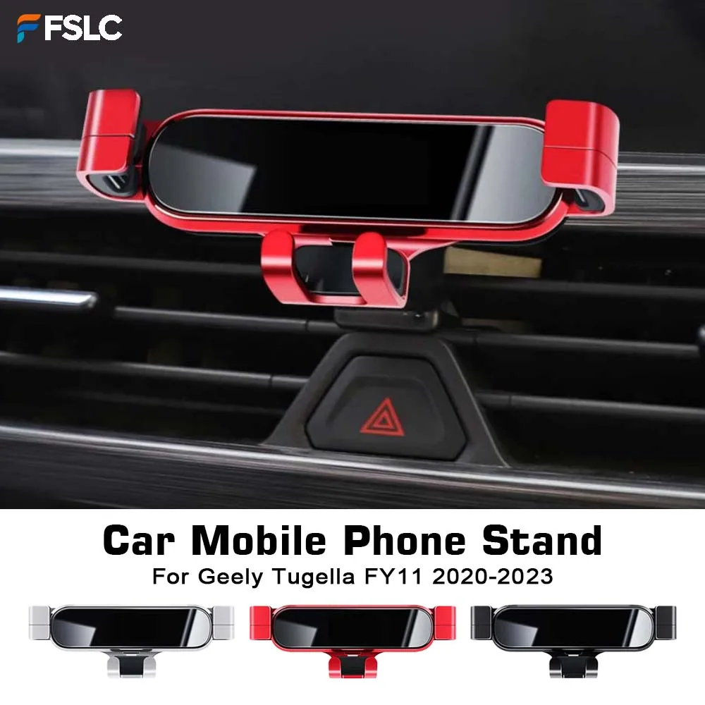 

⭐Genuine⭐ Car Styling Mobile Phone Holder For Geely Tugella FY11 2020-2023Air Vent Mount Gravity Bracket Stand Auto Accessories