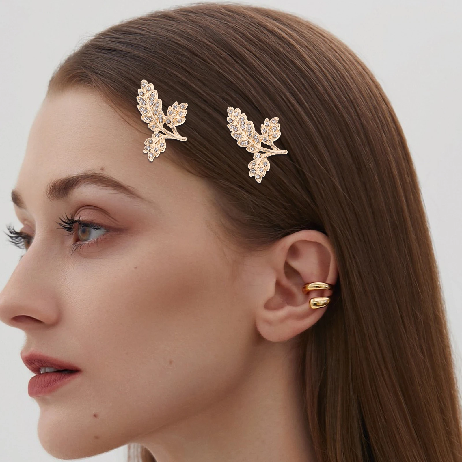 

3pcs 3 Pieces Miniature Leaf Ornament Decoration Jewellery Making Charms Phone Case for Crafting