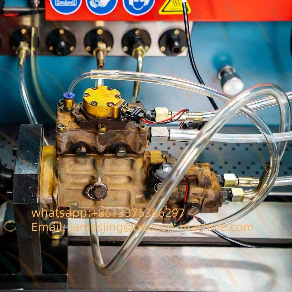 Picture 6: KJGD-9 Multifunctional Machine Implement All Coding Functions Diesel Fuel Injector Pump Flow Test Bench