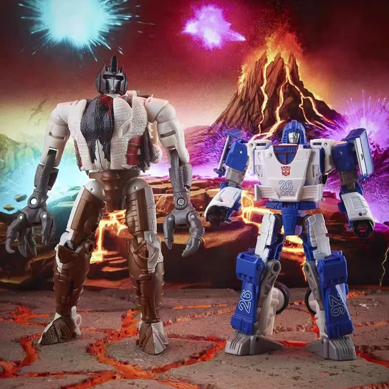 Kingdom Series Stock Toys Transformateur Grimlock Mirage costume figurines robot modèle figurines à collectionner pour les amateurs cadeau