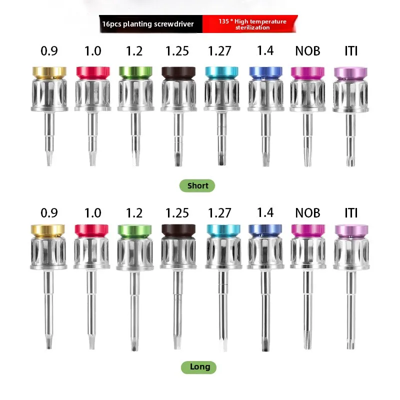 

Инструмент для ремонта зубных имплантатов, универсальный ящик для инструментов для ремонта, коробка для полости рта, корейская отвертка, динамометрический ключ