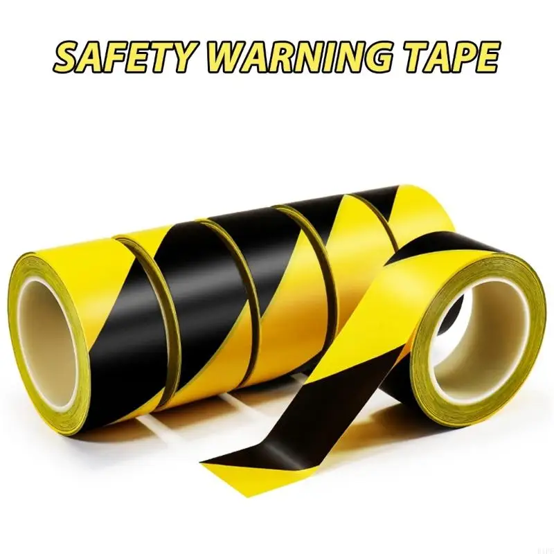 Nastro per barriera sicurezza a prova meteorologi E1PF 300m per marcatura aree pericolose