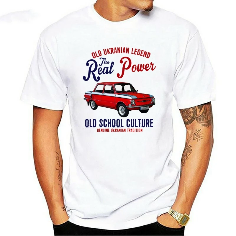 

Tee VINTAGE UKRANIAN CAR ZAZ 968 - Style Round Style Tshirt Tees Custom Jersey T Shirt Hoodie COTTON T-SHIRT