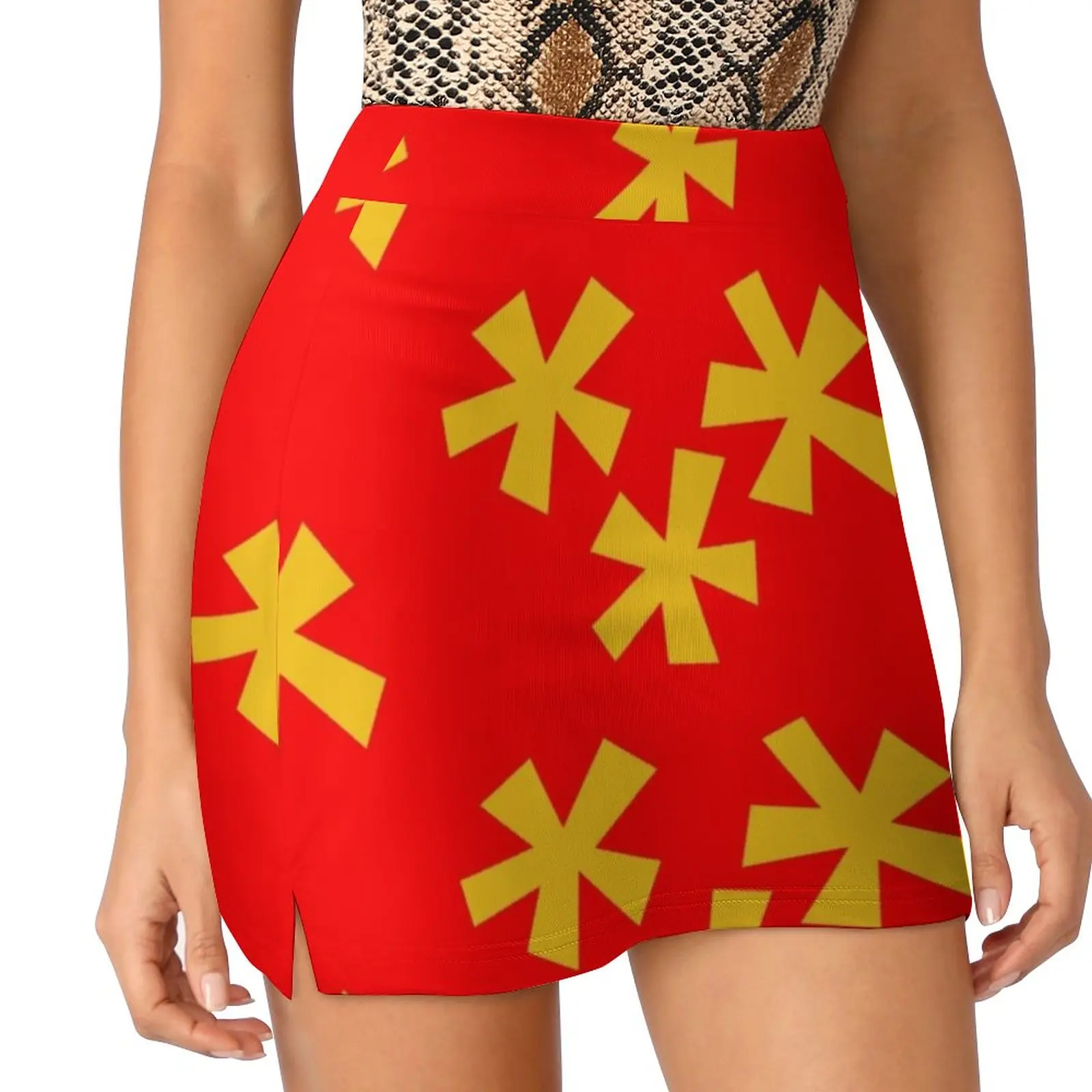 Rescue Ranger Floral Women's skirt Sport Skort Skirt With Pocket Fashion Korean Style Skirt 4Xl Skirts Chip Dale Chip And Dale