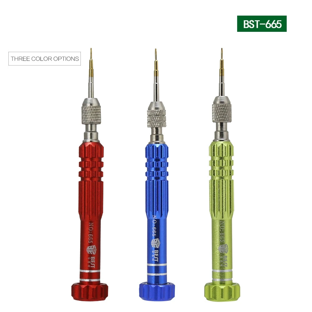 

Bestech built-in batch head multifunctional disassembly mobile phone screwdriver five in one set tool 665