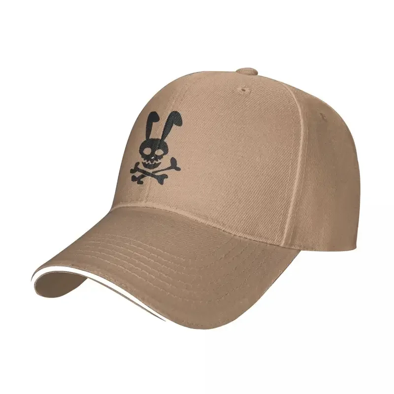

Skull rabbit baseball cap black bone hiking fishing wholesale hip hop hats spring stylish custom DIY men adult baseball caps