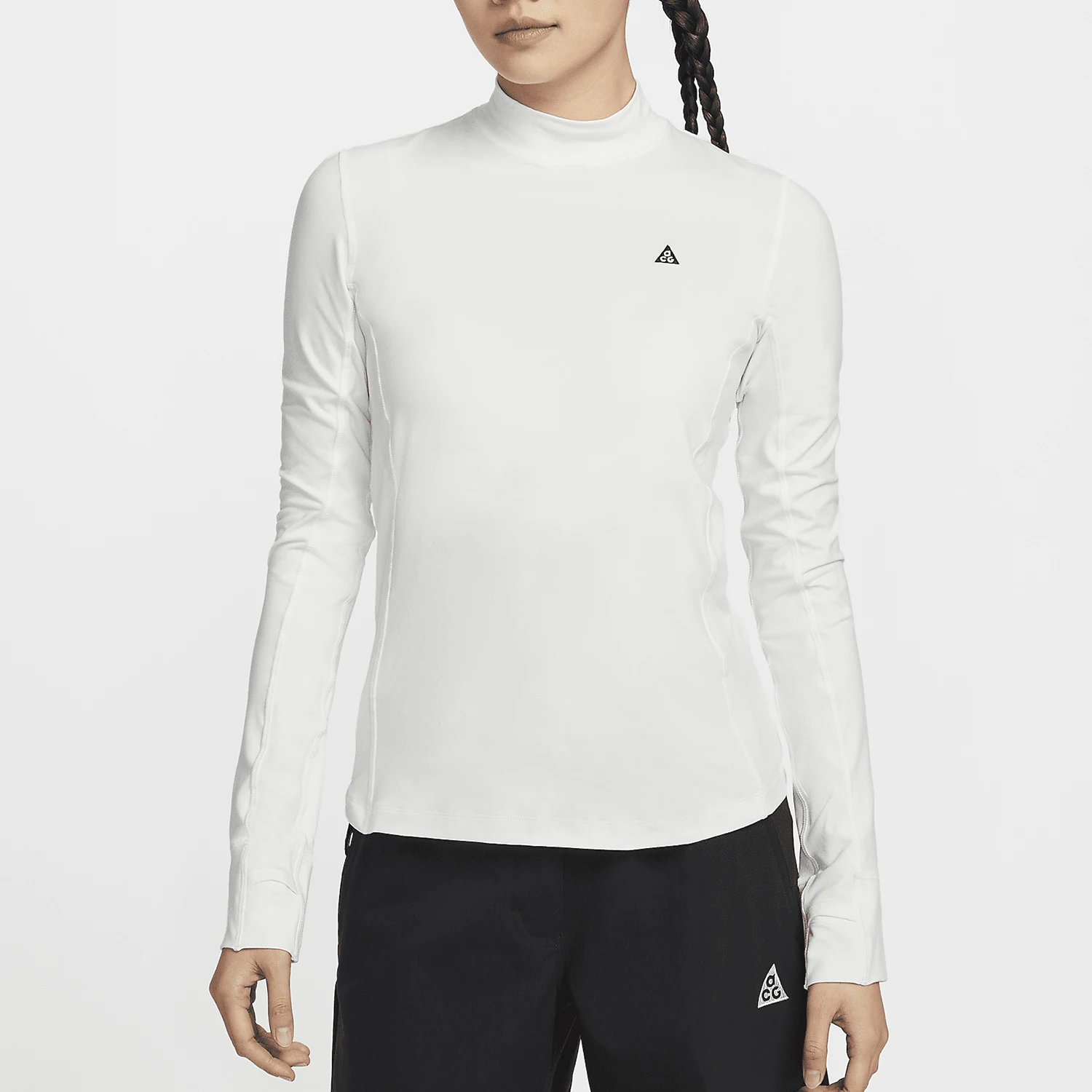 تي شيرت Nike Official Authentic ACG للسيدات للجري واللياقة البدنية والرياضة بأكمام طويلة FN1964-121