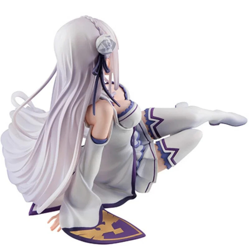 Figurine d'action Mega House Melty Princess Déterminer Emilia, Modèle de jouet cancers, Collector Hobby Anime, Authentique, Cadeau en stock, Original