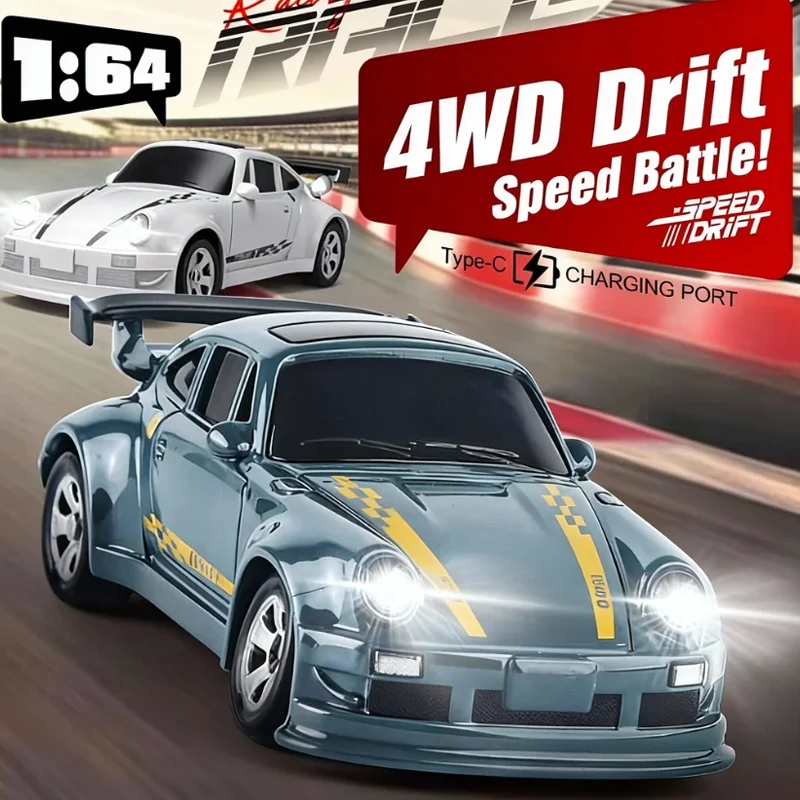 

1:64 2.4G Full-Scale RC Drift Car - KF20 4WD, Kids' Remote Control Toy