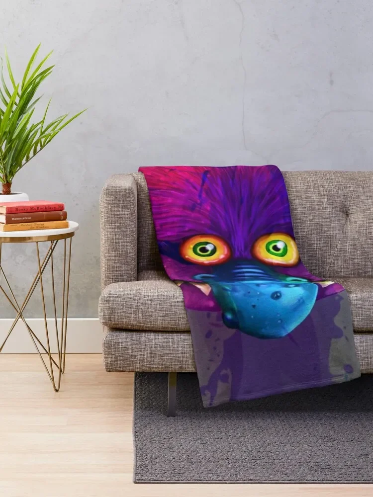 Monster pop art Throw Blanket Luxury Designer Sofa Baby Blankets