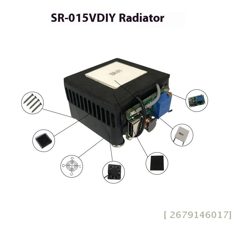 【YY26】1 Conjunto de Chip de Refrigeração Semicondutor 40*40MM SR-01 5V DIY Módulo Termoelétrico Peltier