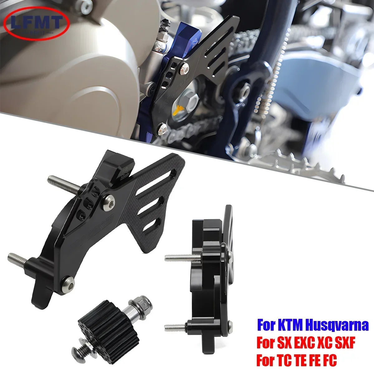 Kettenradabdeckung Case Saver Protector Kettenschutz für KTM EXC SXF XC XCF XCW XCFW TE FE 250 300 350 2016 2017 2018 2019–2023