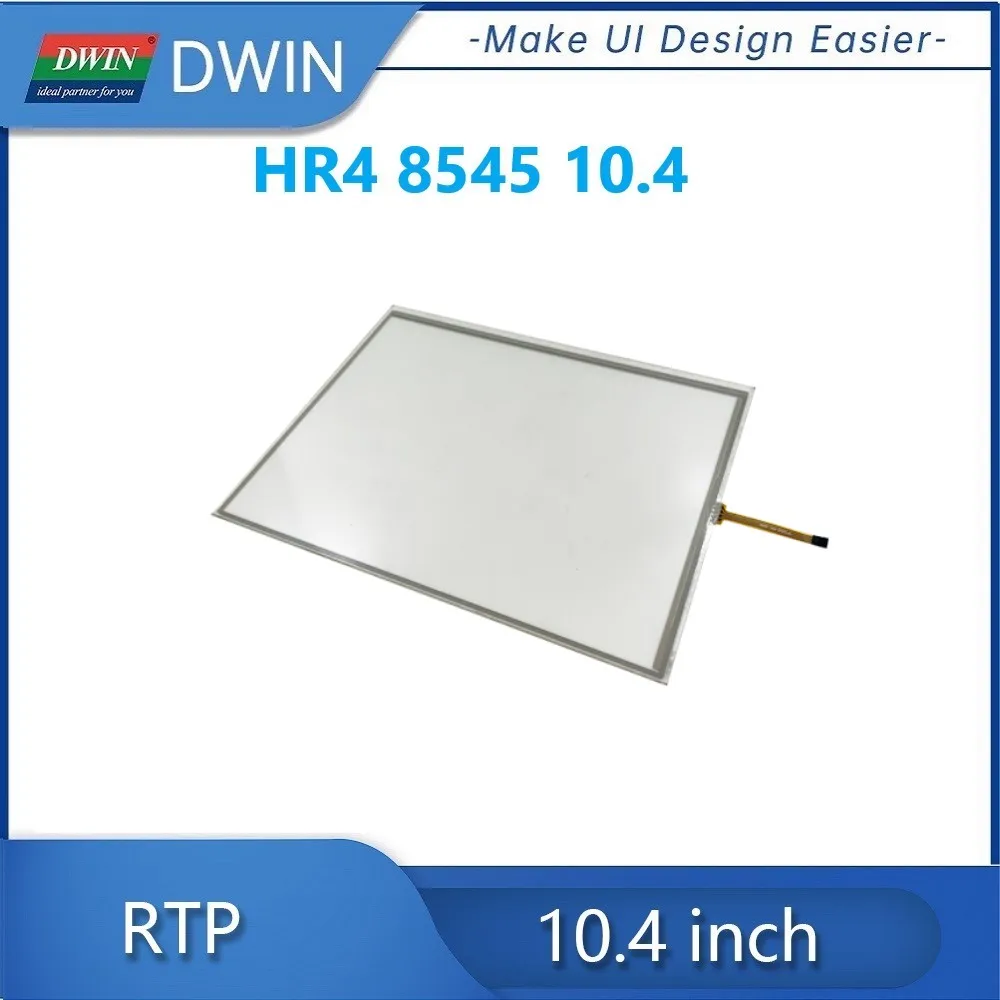 DWIN 10.4 Inch 174.0mm*225.3mm*1.4mm 4 Wire Resistive Touch Screen