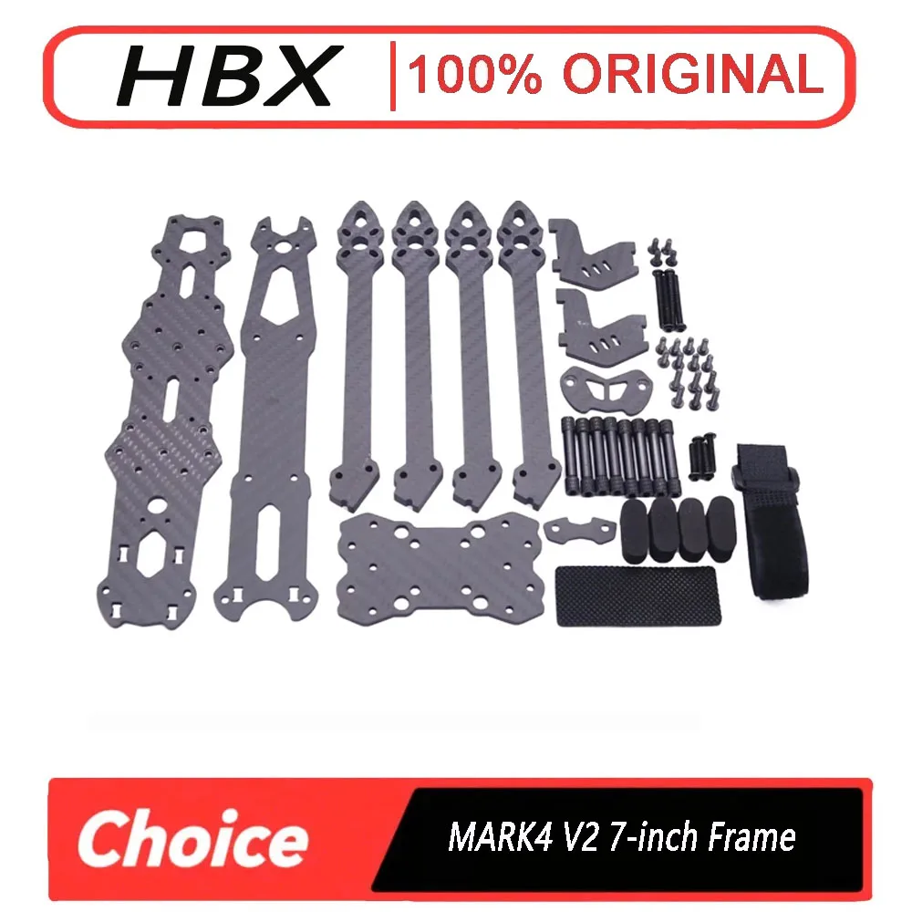 

B-CUBE MARK4 V2 7-дюймовая версия Cross Rack Drone FPV Carbon Fiber PV Racing Drone Quadcopter Freestyle