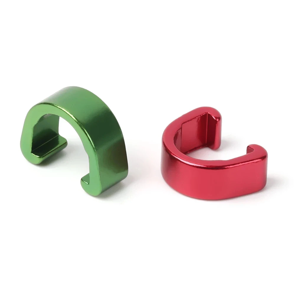 Parts For Shifter Cable Aluminum Alloy Road Bike MTB Bike C Shape Buckle Fixed Tubing Clips Fixed