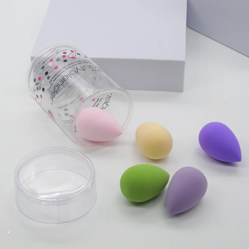 5 pcs Mini Makeup Sponge Blender Set for Foundation, Powder, Concealer and Eye Shadow Beauty Tool makeup free shipping