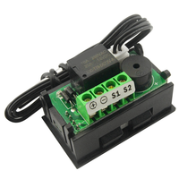 A20F-2X W2809 12V AC110-220V Probe Line Digital Temperature Control LED Display Thermostat With Heat/Cooling Control