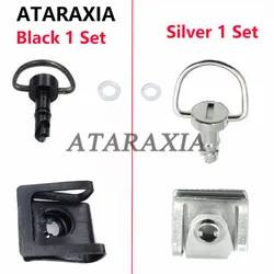 Motorcycle Bike Quick Release D-ring Turn Race Fairing Fender Clip Fastener Screws chrome For Honda Kawasaki Yamaha Suzuki