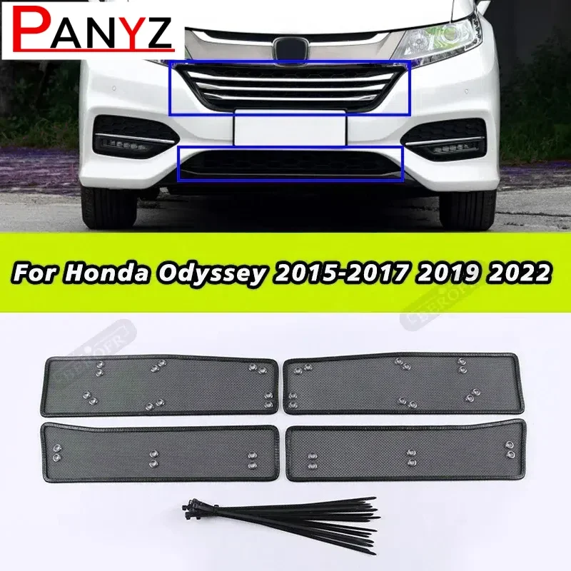

Car Accessories Front Grille Insert Net Anti-insect Dust Garbage Proof Inner Cover Net For Honda Odyssey 2015-2017 2019 2022