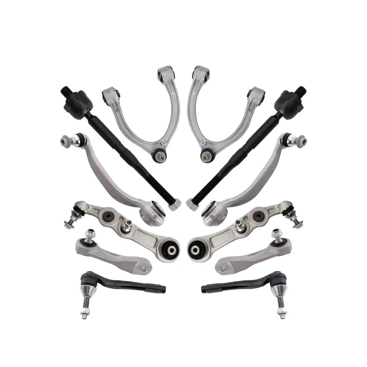 

Высококачественный оптовый комплект передней рулевой подвески подходит для Merc edes-Benz 2015-2020 A2053306710 A2053304507 Рычаги управления