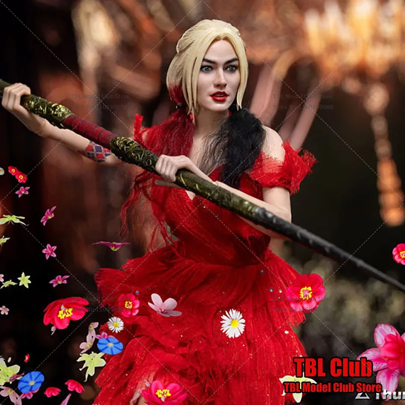 

Thunder Toys TD2031 1/6 Scale Collectible Crazy Bride The Clown Girl 12Inch Female Solider Action Figure Model Toys for Hobby