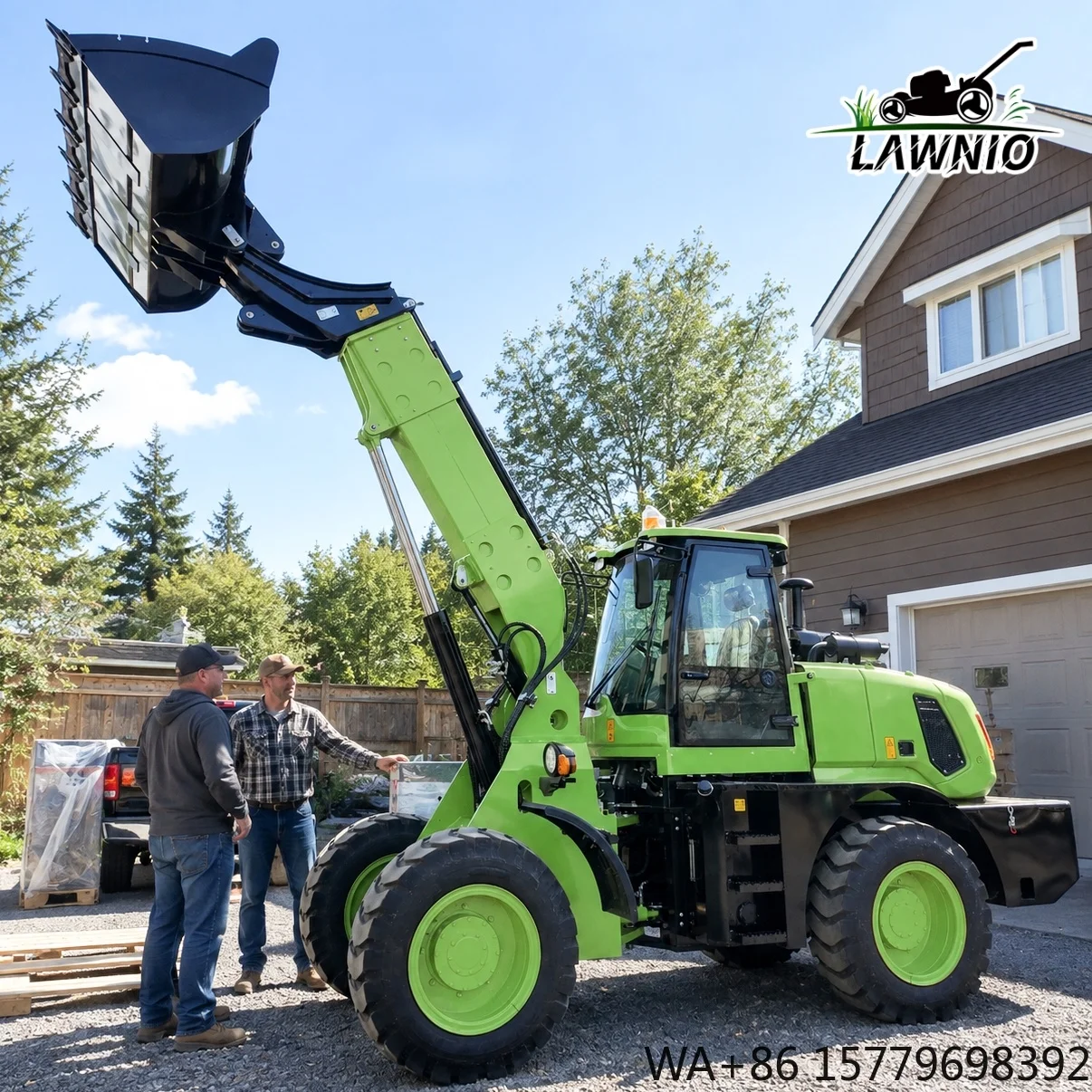 Color Customization Telescopic Arm Loader  8500kg Operating Weight and High  Capability for Farm Work  Loader