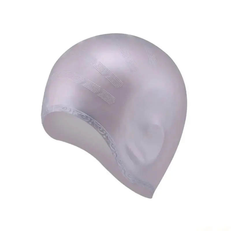 

U2JB Шапочка для плавания для взрослых Силиконовая шапочка для плавания Эластичная шапочка для плавания, Шапочка для плавания