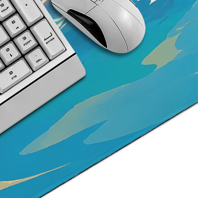 Mouse Pad Otter Floating Ocean Gamer printon demand Computer HD Custom Mousepad XXL Playmat Carpet Computer Desktop Mouse Pad