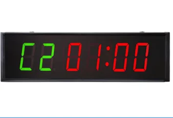 Boxing Fitness Timer with Round Clock, Electronic Interval Training Stopwatch for High-Intensity Workouts