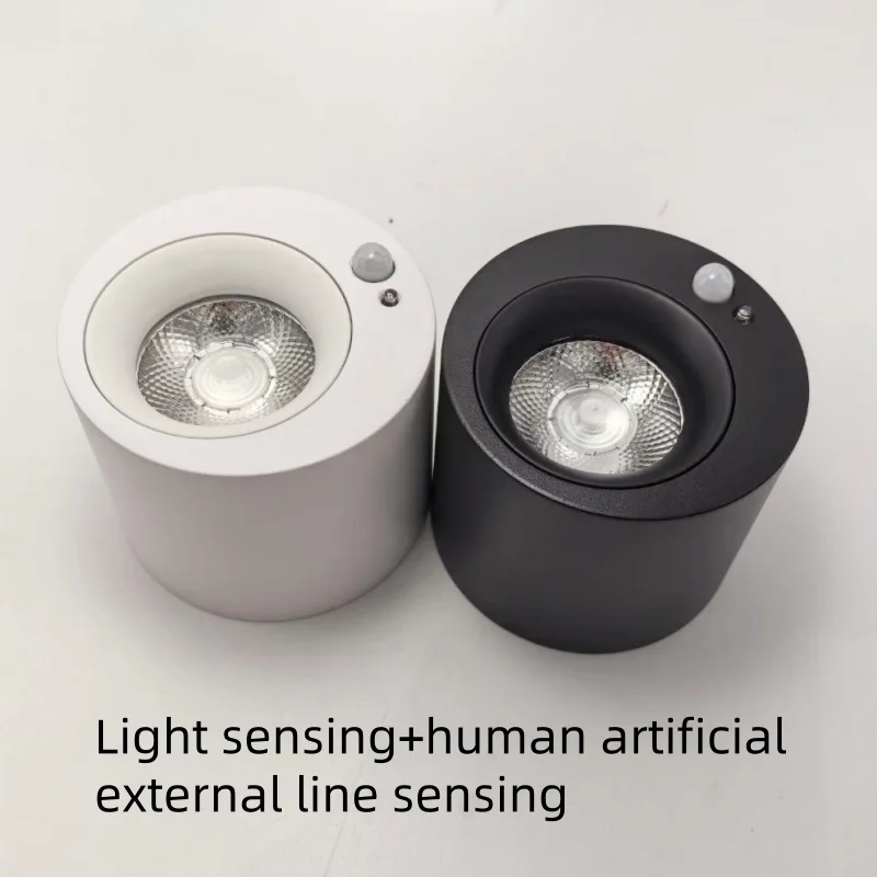 Human body induction light, entrance hallway, exposed ceiling light, automatic light sensing night light