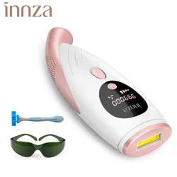 Innza IZ-D26 IPL Hair Removal 999,000 Flashes Painless Epilator for Men/Women Armpits Back Legs Arms Face Bikini Line Multi-Zone