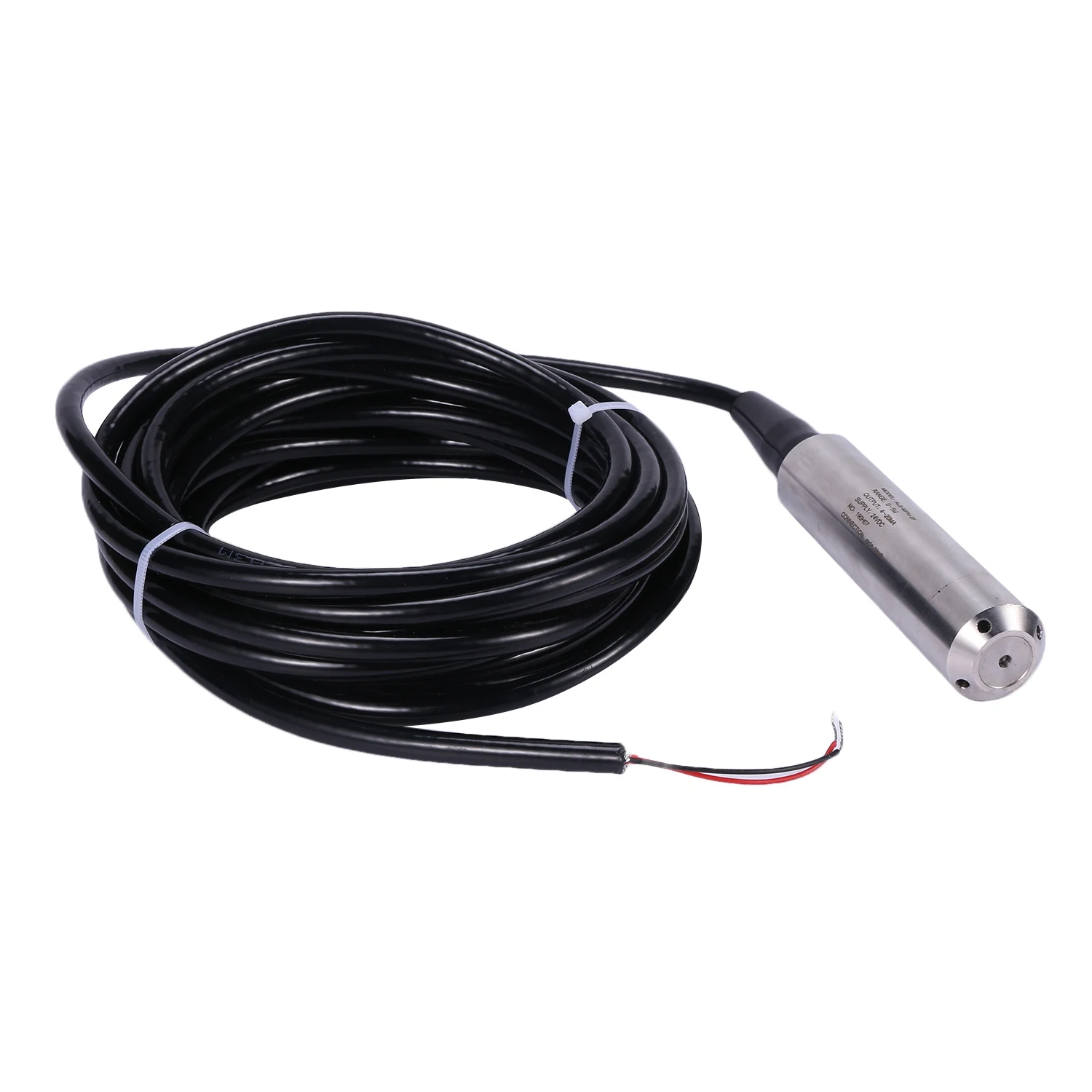 MLGB Submersible Water 4-20MA Liquid Level Transmitter Sensor Fuel Tank Level Sensor Metal Water Liquid Level Sensor