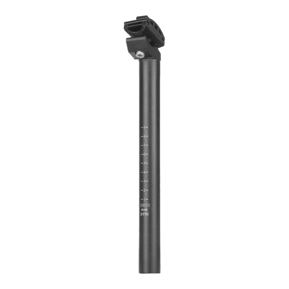 MTB Bicycle Seatpost 25.4/27.2/28.6/30.4/31.6*300mm Road Bike Seat Post Seat Tube Extension Long Fixed Gear Seat Post
