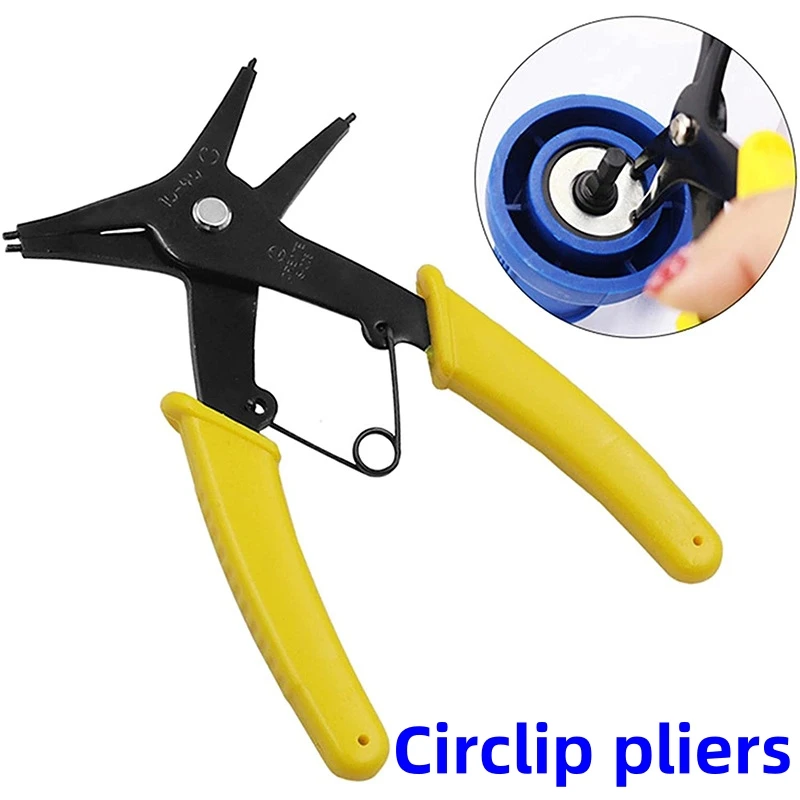 

Circlip Pliers Spring Disassembly and Assembly Retaining Ring Pliers Internal and External Retaining Ring Pliers Removal Tool