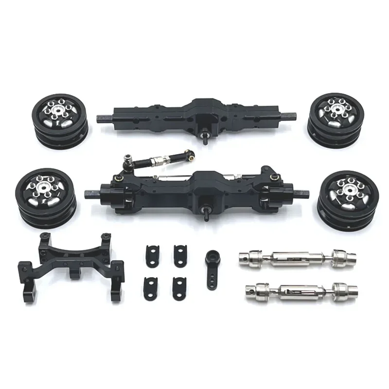 Metal Upgrade, Axle, Servo Mount, Wheel Hub, Drive Shaft, For WPL 1/10 C74 RC Car Parts