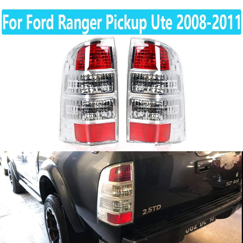 For Ford Ranger Pickup Ute 2008 2009 2010 2011 Car Tail Light Brake Light With Wiring Harness Without Bulb