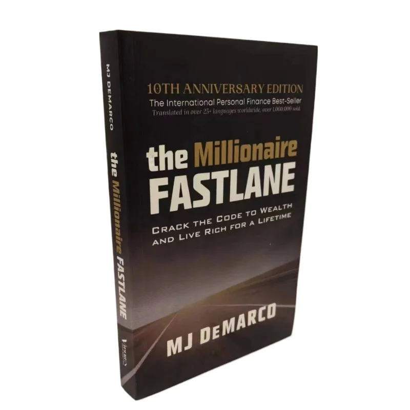 2025 The Millionaire Fastlane by MJ DeMarco Crack the Code to Wealth and Live Rich for a Lifetime Paperback in English