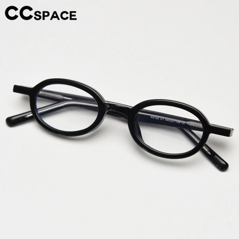New TR90 Acetate Oval Spectacle Frame Women Reading Glasses Man Retro Anti Blue Light Clear Lens Optical Customized Eyewear