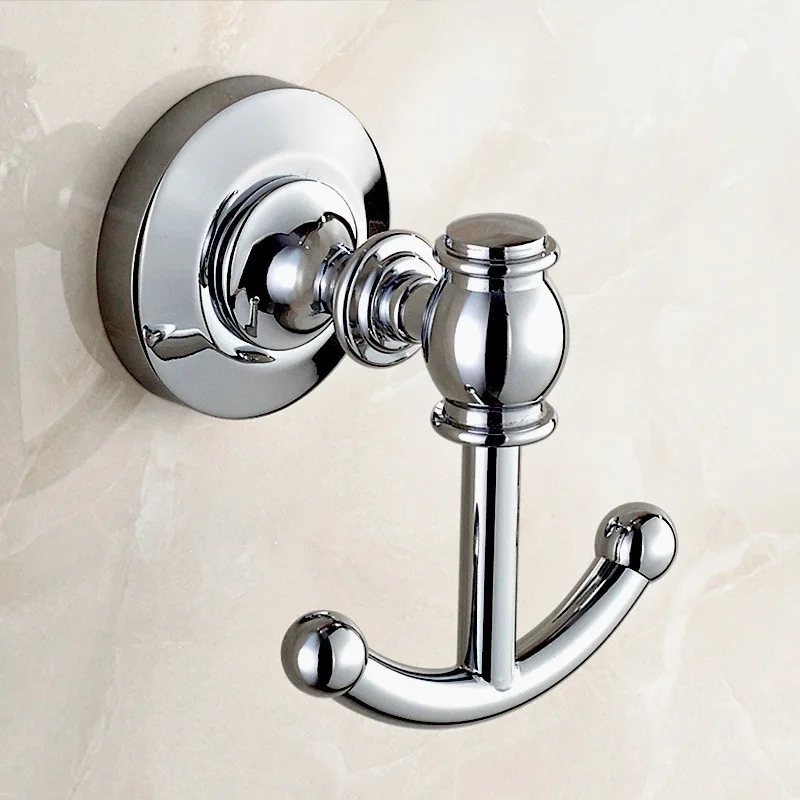 Chrome Polished Brass Bathroom Accessories Hardware Set Towel Bar Rail Rack Toilet Paper Holder Toilet Brush Soap Dish Holder