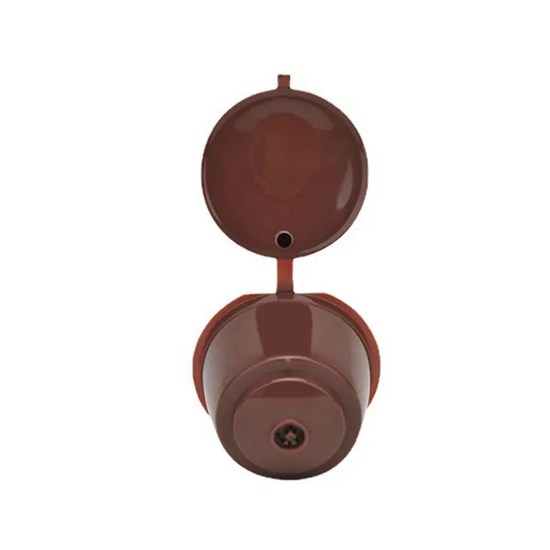PORK-For Dolce Gusto Machine Reusable Pod Refillable Filter Pod Capsule Cup Coffee, Durable Easy To Use Coffee Color