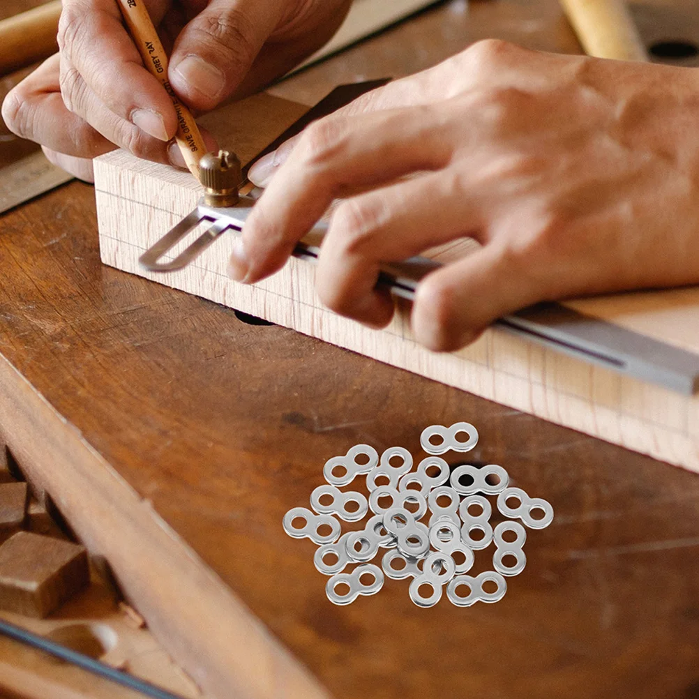 

50 шт., металлические зажимы из нержавеющей стали, 8 фигур, сверхмощные крепления для настольной настольной сборки деревянной мебели