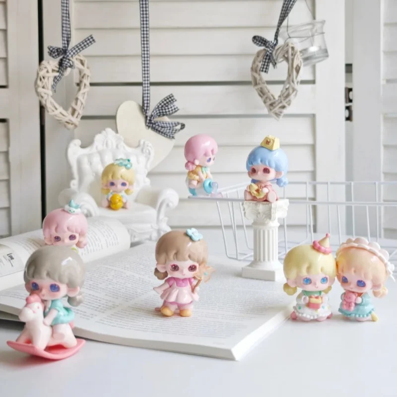 

New Product In Stock Yiyi Time Theater Series Mini Blind Box Trendy Toys Cute Figurines Figurines Decorations Birthday Gift