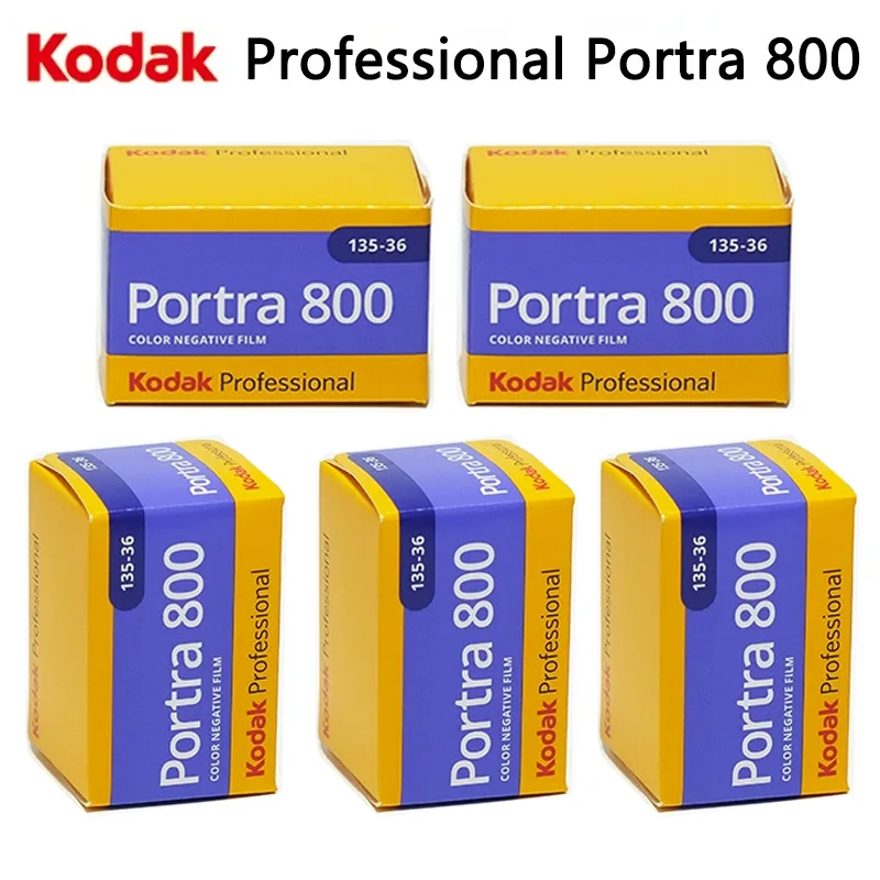 コダック-135-プロフェッショナルフィルム-カラーネガティブフィルム-プロフェッショナルポートラ-800-カラーネガティブフィルム-35mm-フィルム（有効期限：2027年）