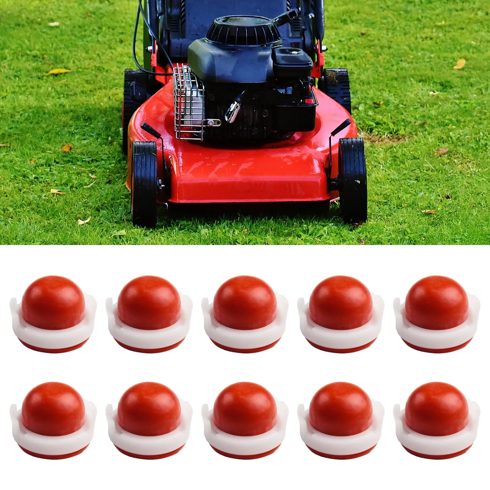 

10pcs Carburetor Parts Engine For Primer Bulb For 694394 494408 Fits For Sprint & Classic Engines Mower Parts