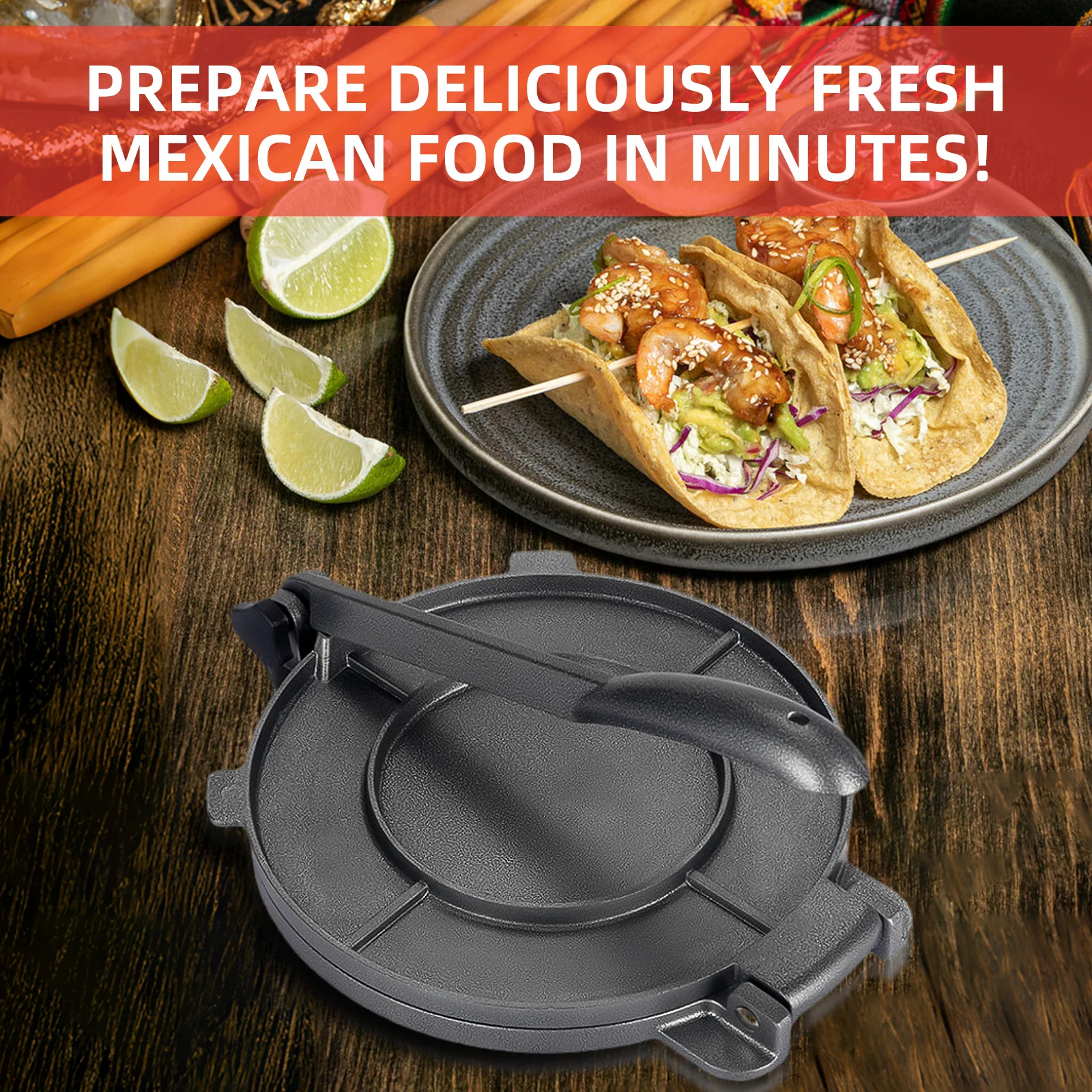 Thumbnail 4 - #12 Latest Tortilla Presses Offers