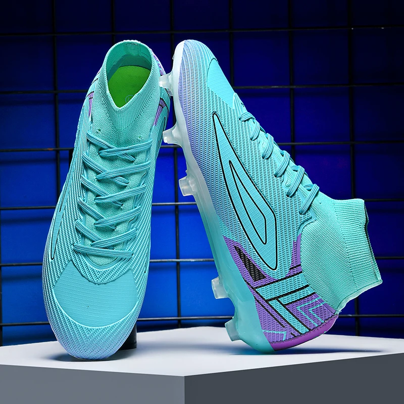 

36-44 Sock Soccer Shoes Football Shoes for Men Soccer Cleats Women Original Football Boots AF/GF Unisex Futsal Training Shoes