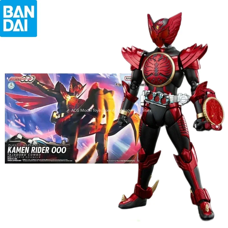 In Stock Original Bandai Tokusatsu FRS Kamen Rider OOO TaJaDol Combo Assembled Model Anime Action Figure Collection Toy