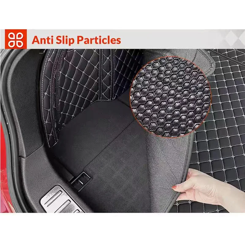 Car Trunk Mats For Nissan X Trail T31 T32 Versa Leaf Tiida Auto Boot Accsesories Interior Waterproof Leather Protector Pads - Image 5