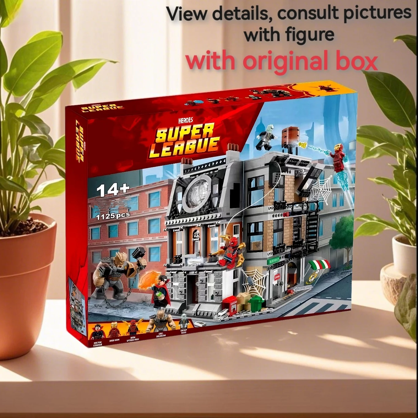 

With Original Box Hero Series 07107 Sanctuary Sanctuary Showdown Model Compatible with 76108 Building Blocks Birthday GiftS